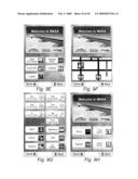 HANDHELD WIRELESS GAME DEVICE SERVER, HANDHELD WIRELESS DEVICE CLIENT, AND SYSTEM USING SAME diagram and image