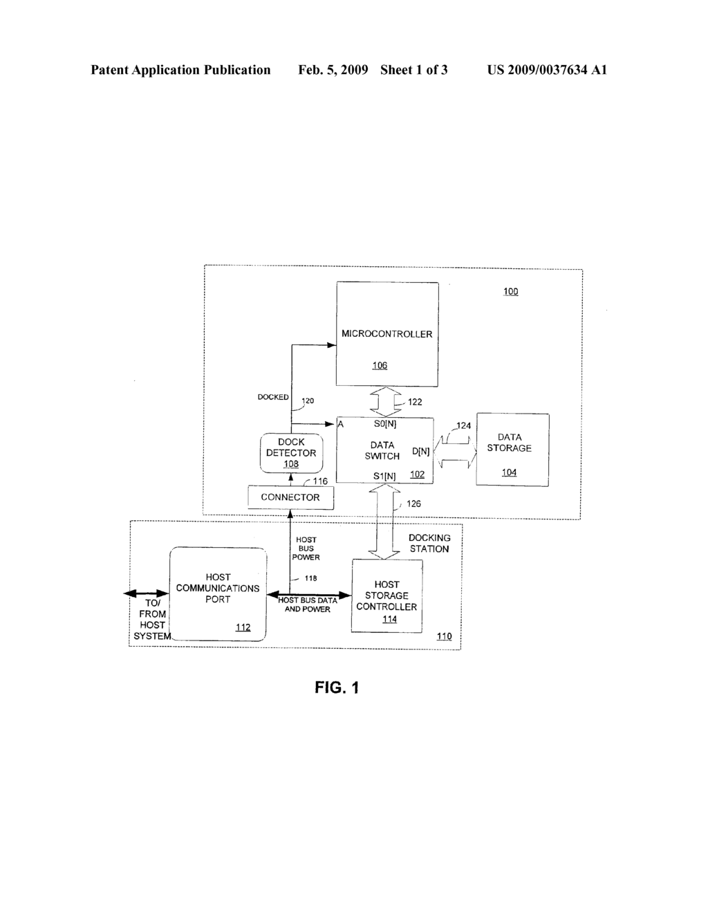 METHOD AND APPARATUS FOR EXTERNAL DATA TRANSFER IN A PERSONAL STORAGE DEVICE - diagram, schematic, and image 02