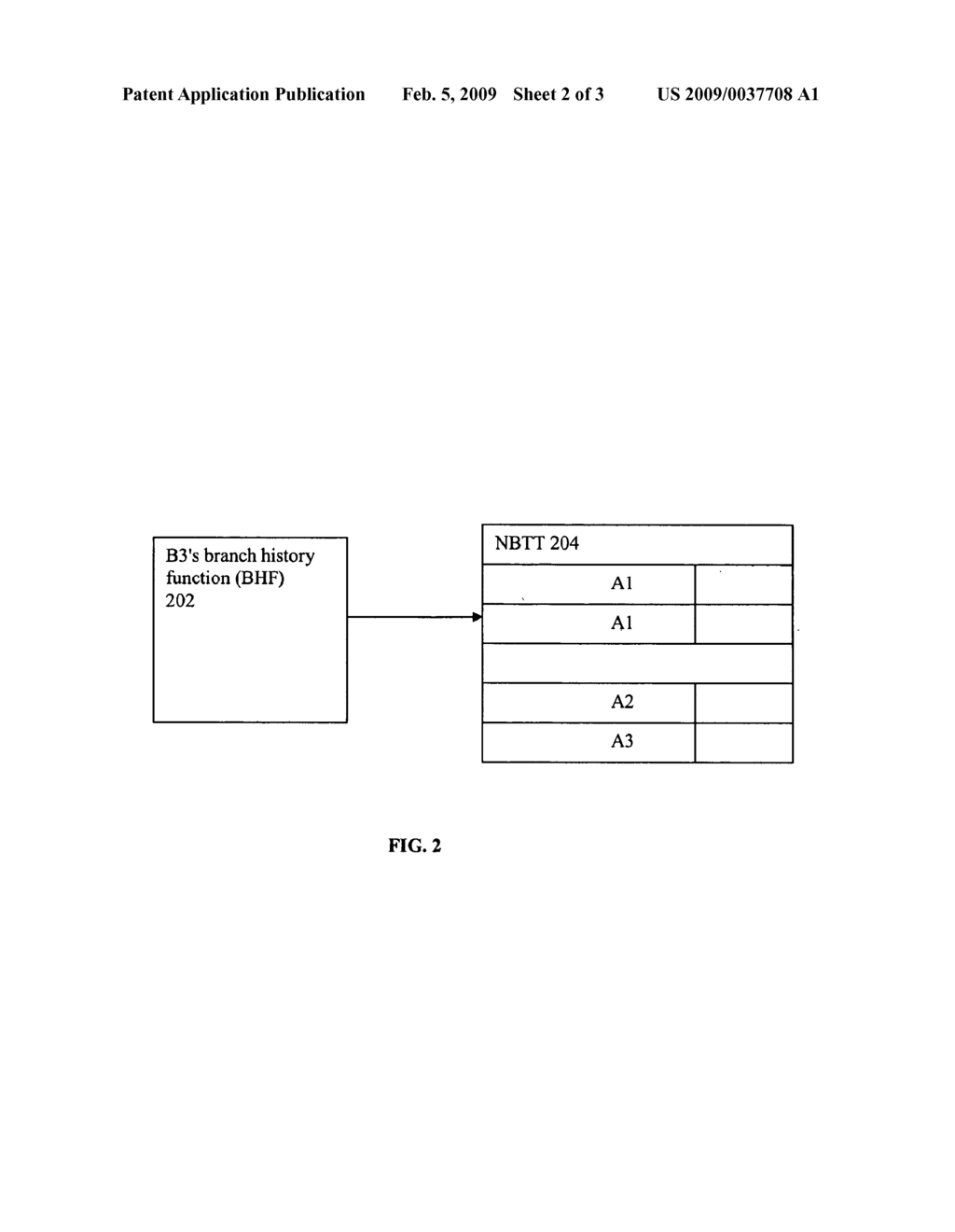 TARGET BRANCH PREDICTION USING CORRELATION OF LOCAL TARGET HISTORIES - diagram, schematic, and image 03