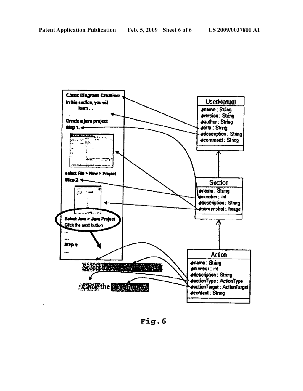 Method and apparatus for automatic user manual generation - diagram, schematic, and image 07