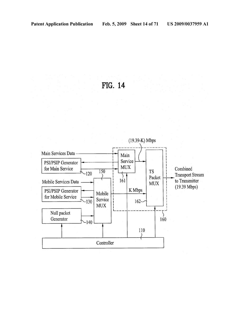 DIGITAL BROADCASTING SYSTEM AND DATA PROCESSING METHOD - diagram, schematic, and image 15