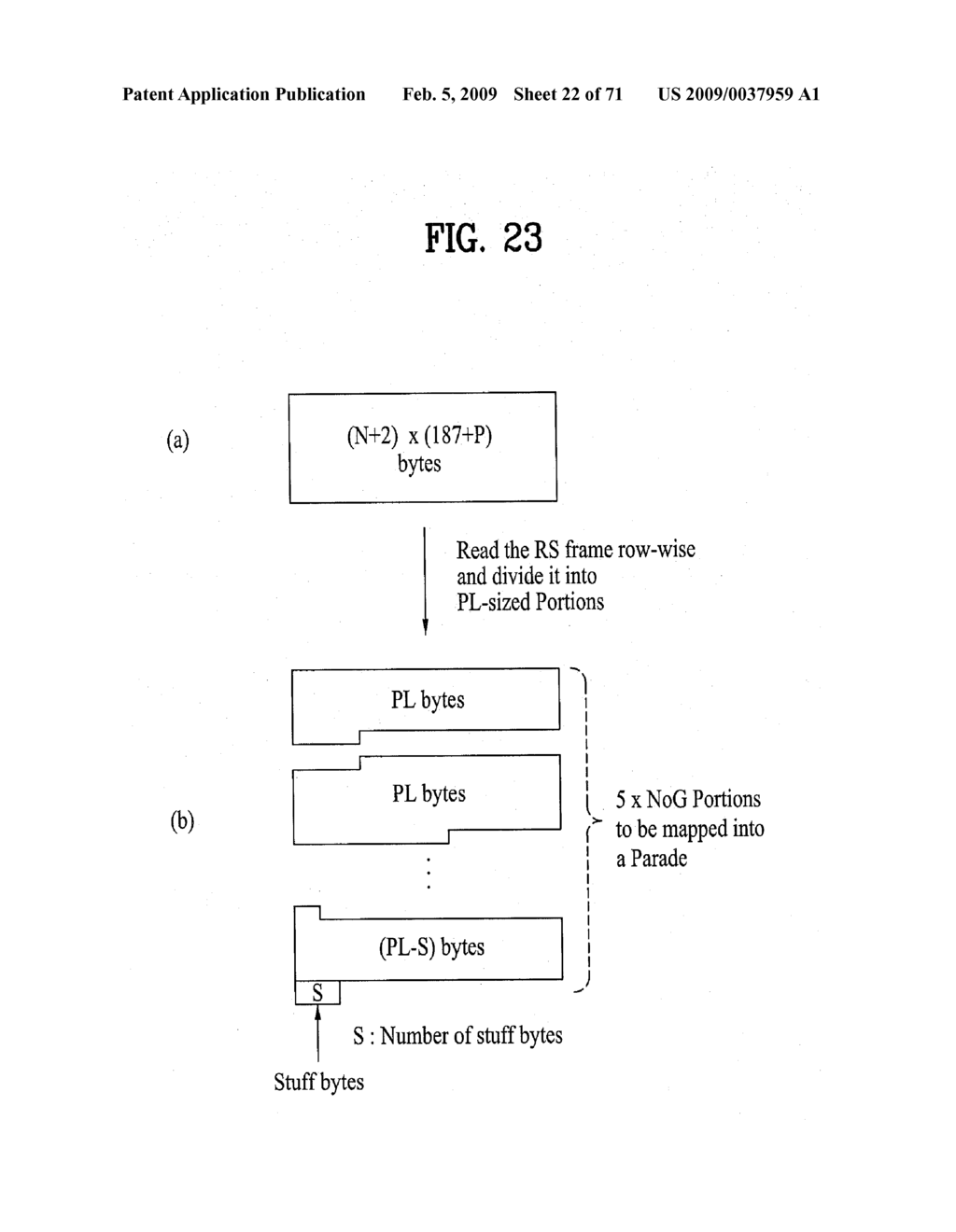 DIGITAL BROADCASTING SYSTEM AND DATA PROCESSING METHOD - diagram, schematic, and image 23