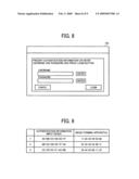 Authentication system, image forming apparatus, and authentication server diagram and image