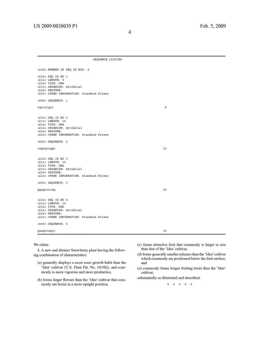 Strawberry plant named 'RECORD' - diagram, schematic, and image 04