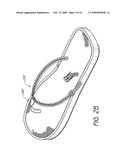 FOOTWEAR WITH DETACHABLE STRAPS diagram and image