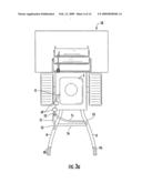 Heated handle apparatuses and methods using power equipment exhaust diagram and image