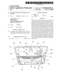 Illuminated display with simulated motion diagram and image