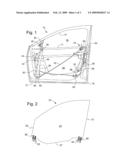 Glass Attachment for Movable Vehicle Window diagram and image