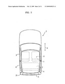 Structure of car door diagram and image