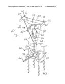 LEG SYSTEM FOR MOBILE HOMES OR OTHER MOBILE BUILDINGS diagram and image