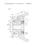 Sensor-Equipped Bearing for Wheel diagram and image