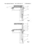 COOKING DEVICE FOR ARRANGEMENT ON A HORIZONTAL WORK SURFACE diagram and image