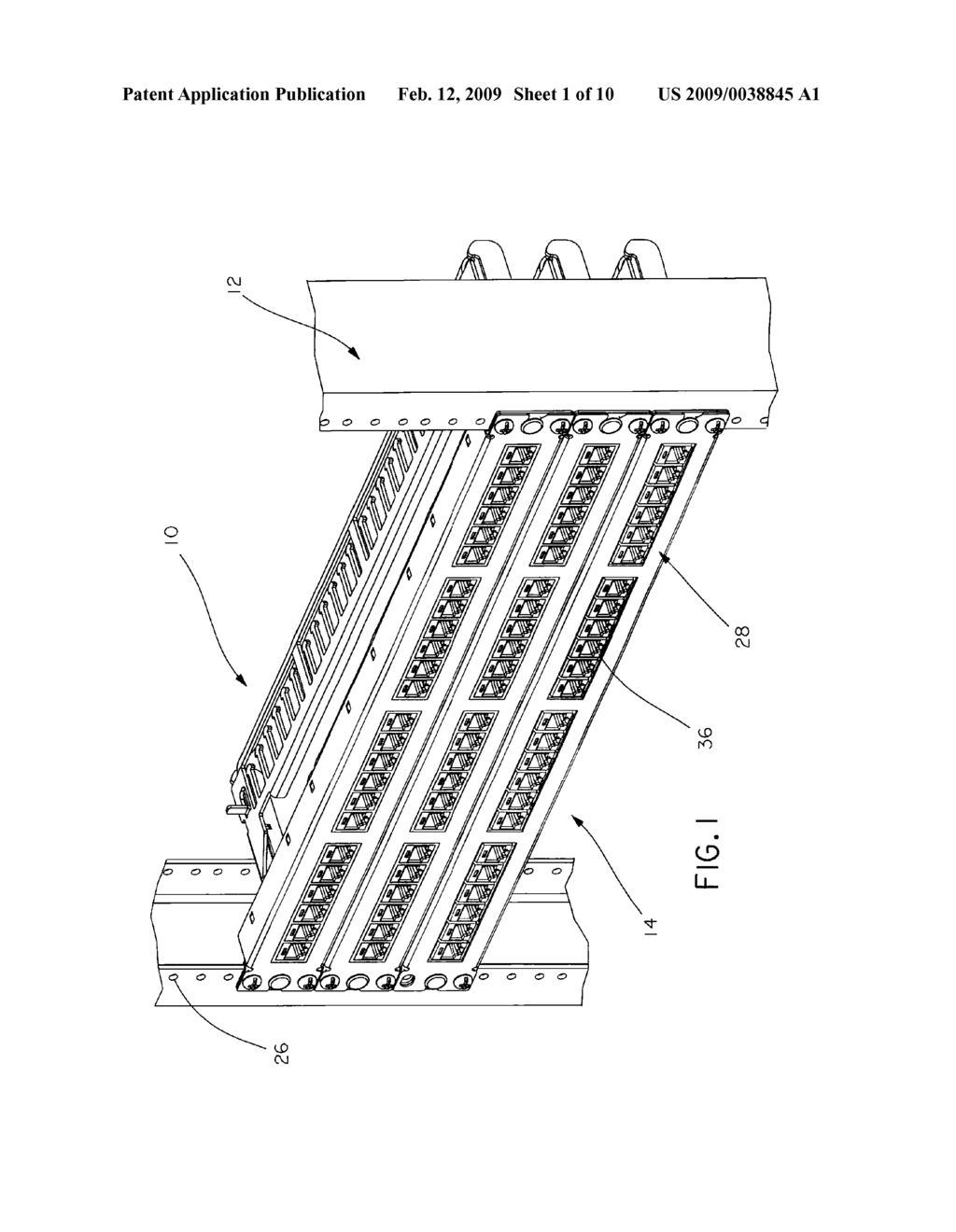 PIVOTING STRAIN RELIEF BAR FOR DATA PATCH PANELS - diagram, schematic, and image 02