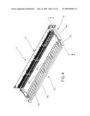 PIVOTING STRAIN RELIEF BAR FOR DATA PATCH PANELS diagram and image