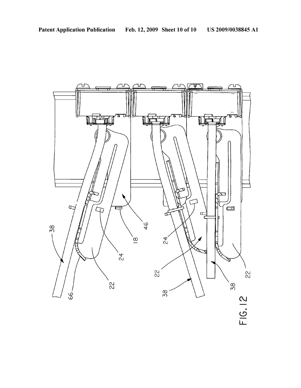 PIVOTING STRAIN RELIEF BAR FOR DATA PATCH PANELS - diagram, schematic, and image 11