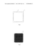 LIQUID CRYSTAL DISPLAY PANEL PACKING BOX diagram and image