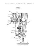 Driving tool diagram and image