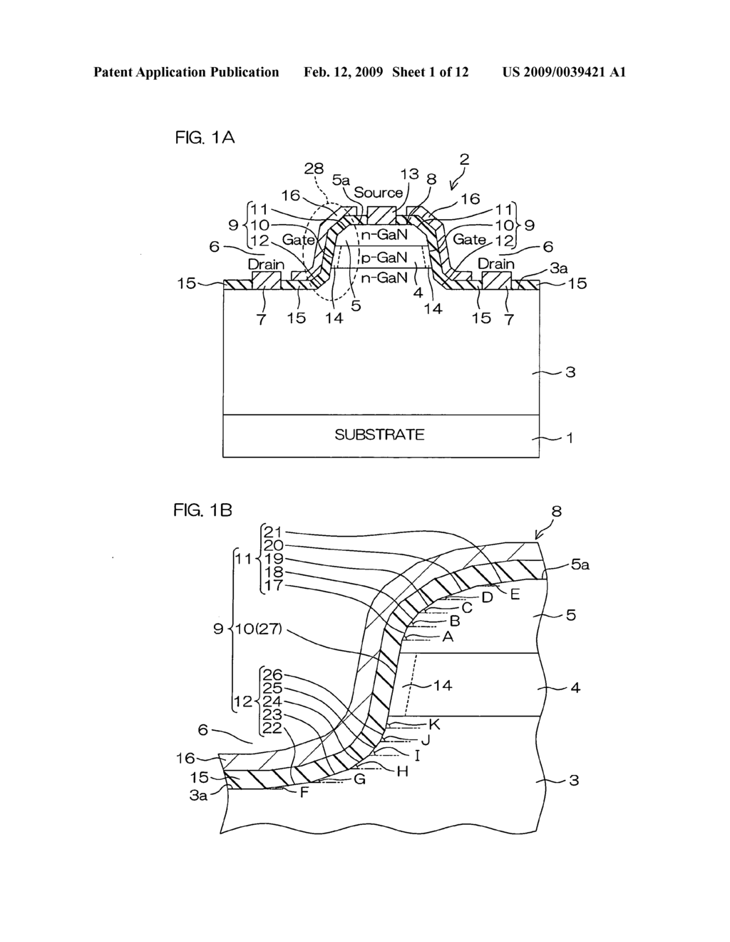 Nitride semiconductor device and method for producing nitride semiconductor device - diagram, schematic, and image 02