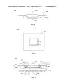 THERMALLY ENHANCED BALL GRID ARRAY PACKAGE FORMED IN STRIP WITH ONE-PIECE DIE-ATTACHED EXPOSED HEAT SPREADER diagram and image