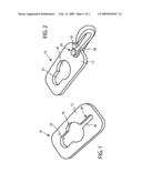 Apparatus for connecting one of a chain, strap and cable attached to an object to be one of towed and dragged to a tow hitch attached to a towing vehicle diagram and image