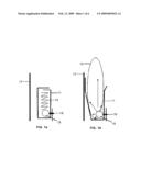 AIRBAG MODULE FOR AUTOMOTIVE VEHICLES WITH A FOLDABLE CONTAINER diagram and image