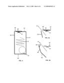 AIRBAG MODULE FOR AUTOMOTIVE VEHICLES WITH A FOLDABLE CONTAINER diagram and image