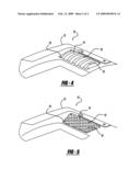 Vacuum-formed  firm-feel  reinforcement for bumper fascias diagram and image