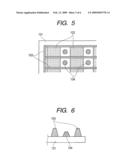 SUBSTRATE FOR ORGANIC ELECTROLUMINESCENCE DEVICE AND METHOD OF PRODUCING THE SAME diagram and image