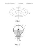 COMPACT INCANDESCENT LAMP WITH INTEGRATED REFLECTOR diagram and image