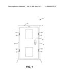 Entryway lighting system diagram and image