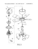 CHANGEOVER DEVICE OF PULL CORD CONTROL AND WIRELESS REMOTE CONTROL FOR A DC BRUSHLESS-MOTOR CEILING FAN diagram and image