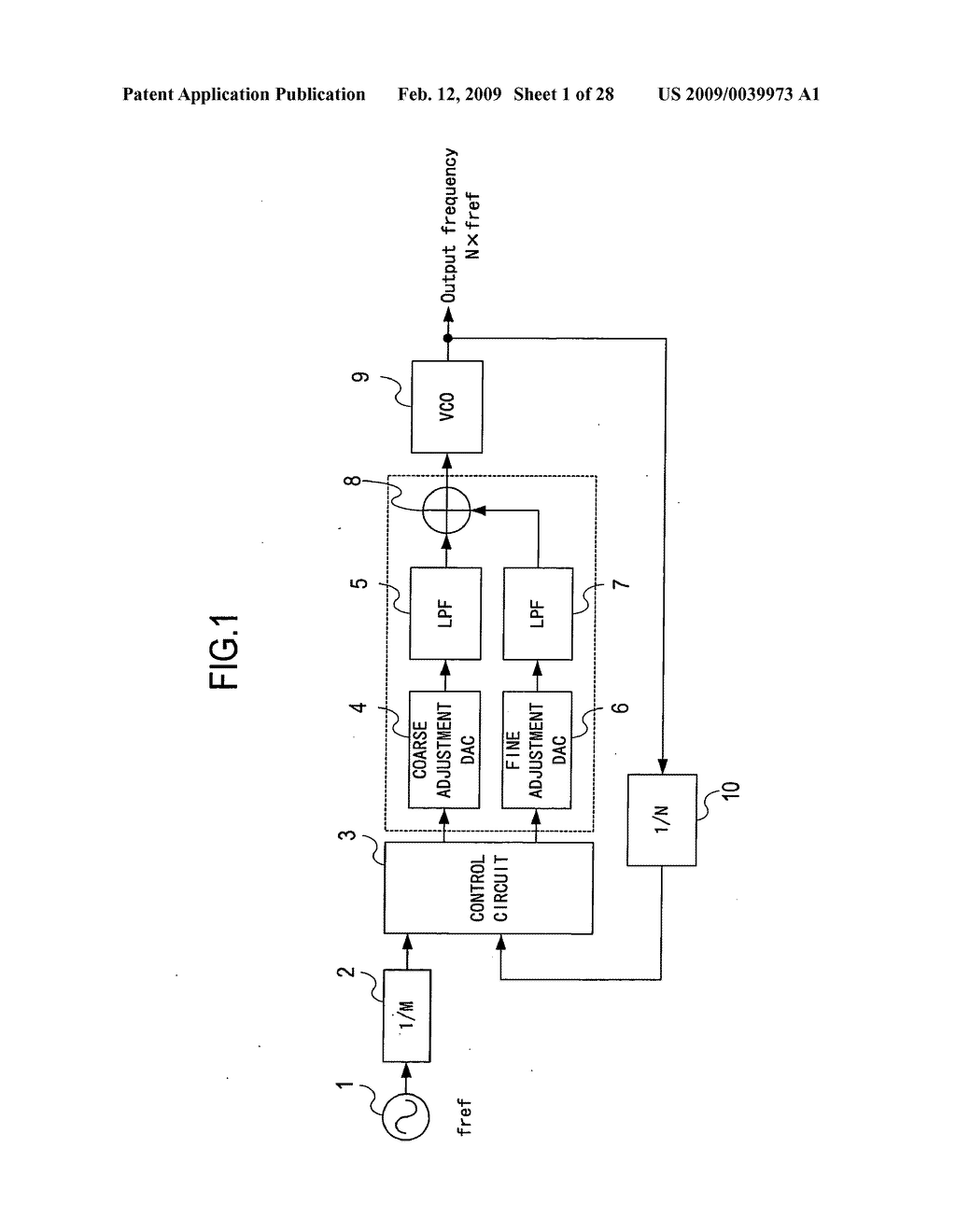 VCO driving circuit and frequency synthesizer - diagram, schematic, and image 02