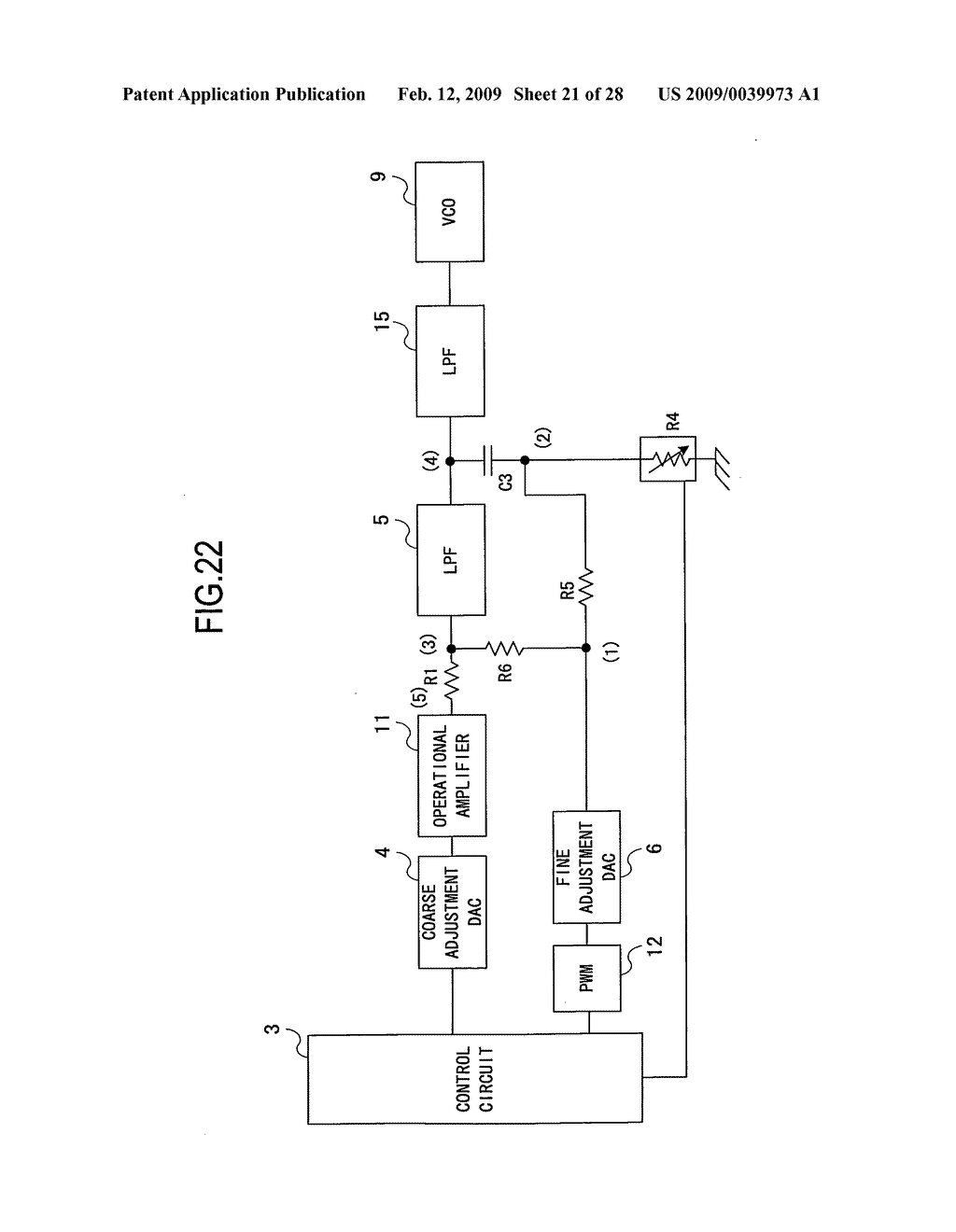 VCO driving circuit and frequency synthesizer - diagram, schematic, and image 22