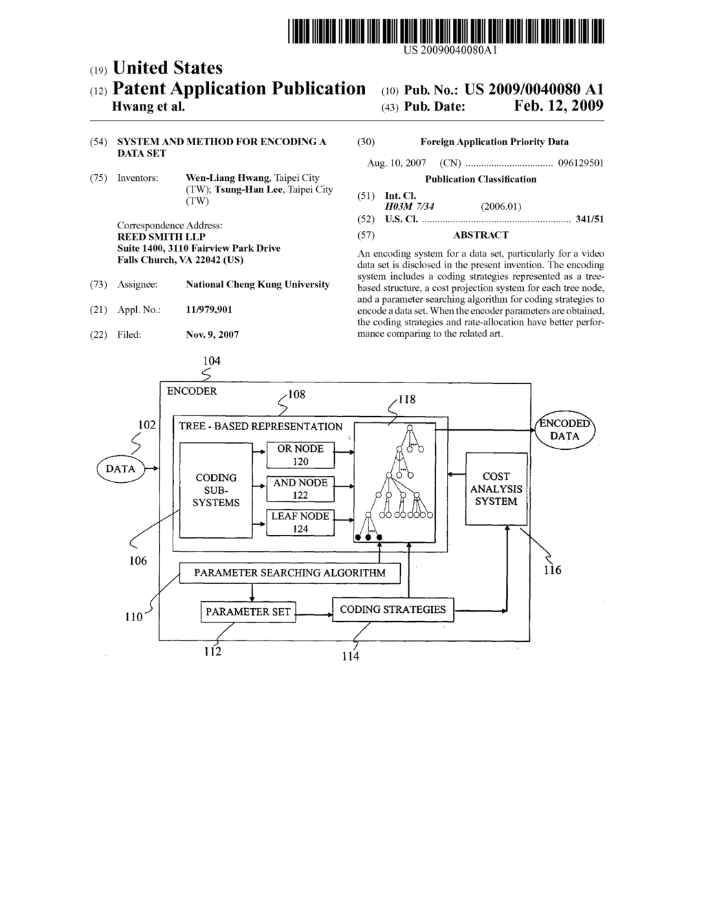 System and method for encoding a data set - diagram, schematic, and image 01