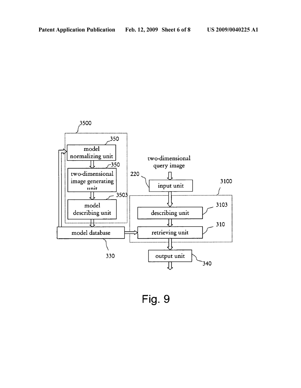 Apparatus and method for three-dimensional model retrieval - diagram, schematic, and image 07