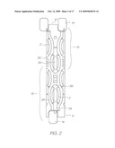 PRINTHEAD WITH HIGH NOZZLE PITCH TRANVERSE TO PRINT DIRECTION diagram and image