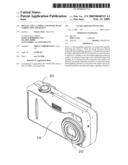 Digital still camera and image blur correction apparatus diagram and image