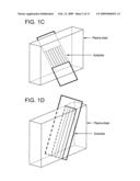 Method of plasma beam bombardment of aligning films for liquid crystals diagram and image