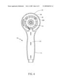 Rotating Light-Emitting Structure for a Shower Head diagram and image
