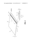 Thin light guiding plate and methods of manufacturing diagram and image