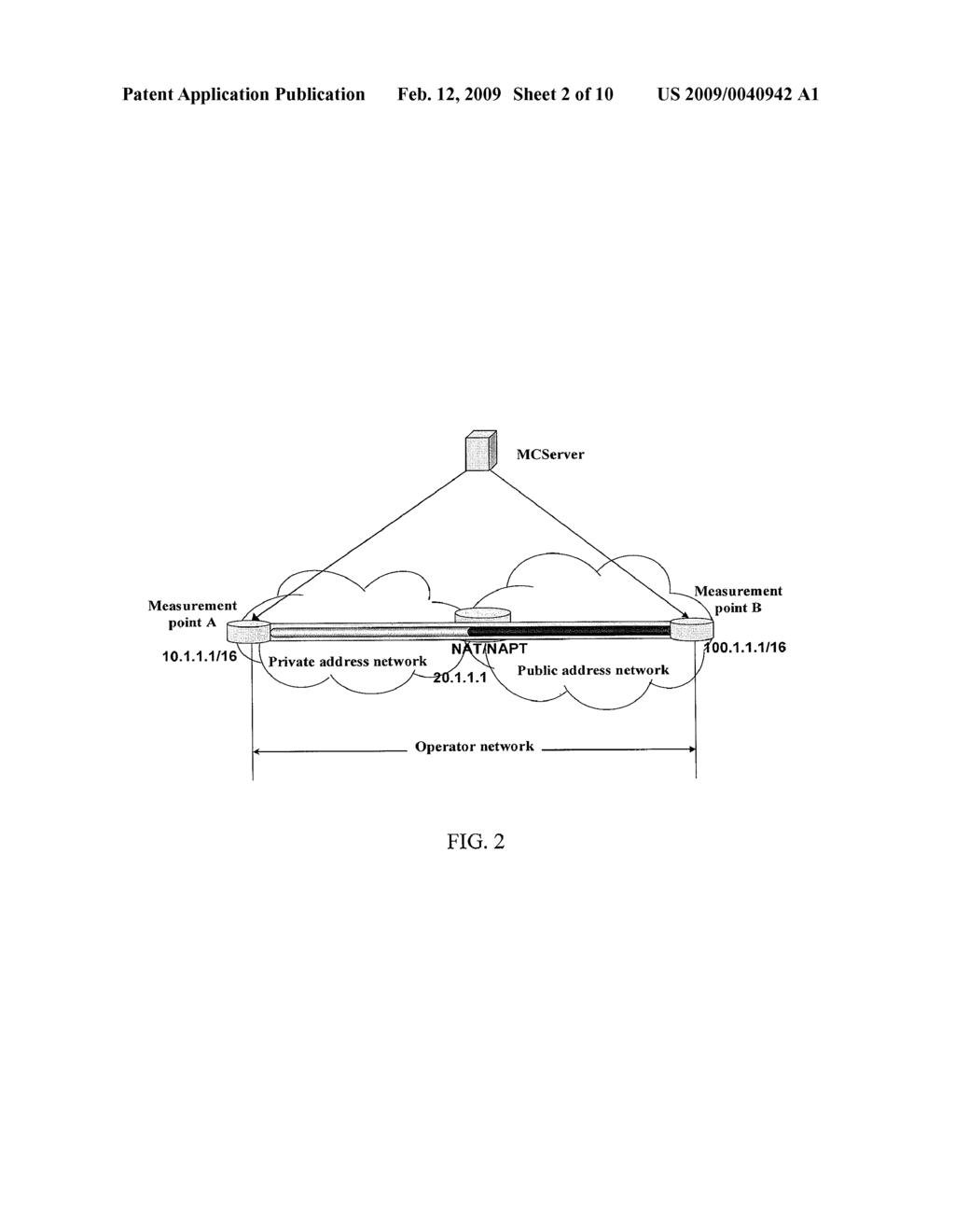 METHOD AND SYSTEM FOR MEASURING NETWORK PERFORMANCE - diagram, schematic, and image 03