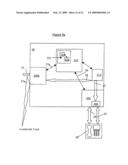 Inline power system and method for network communications diagram and image