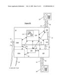 Inline power system and method for network communications diagram and image