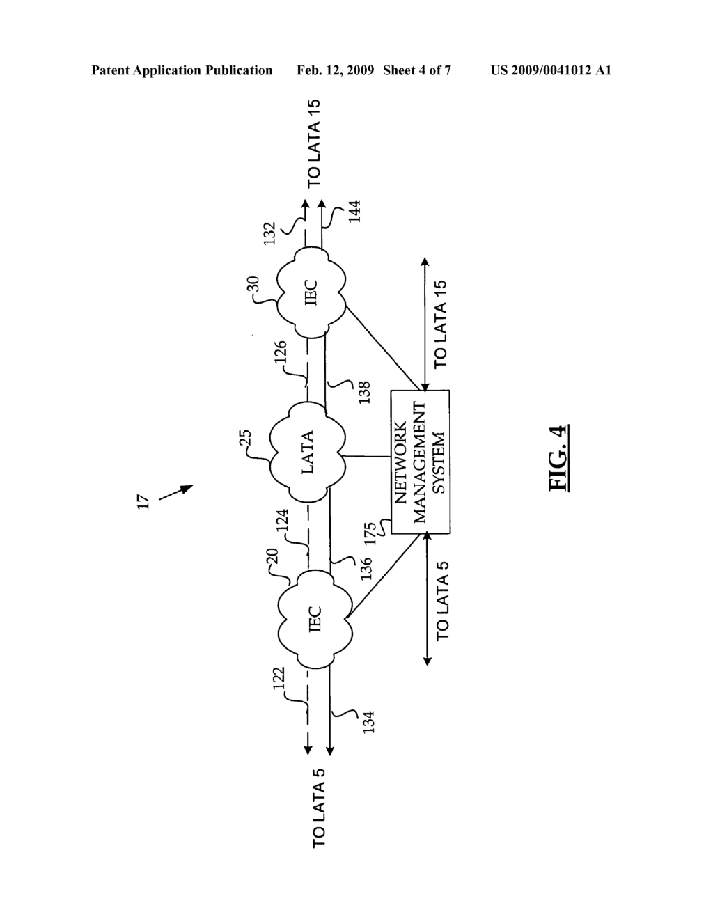 METHOD AND SYSTEM FOR AUTOMATICALLY TRACKING THE REROUTING OF LOGICAL CIRCUIT DATA IN A DATA NETWORK - diagram, schematic, and image 05