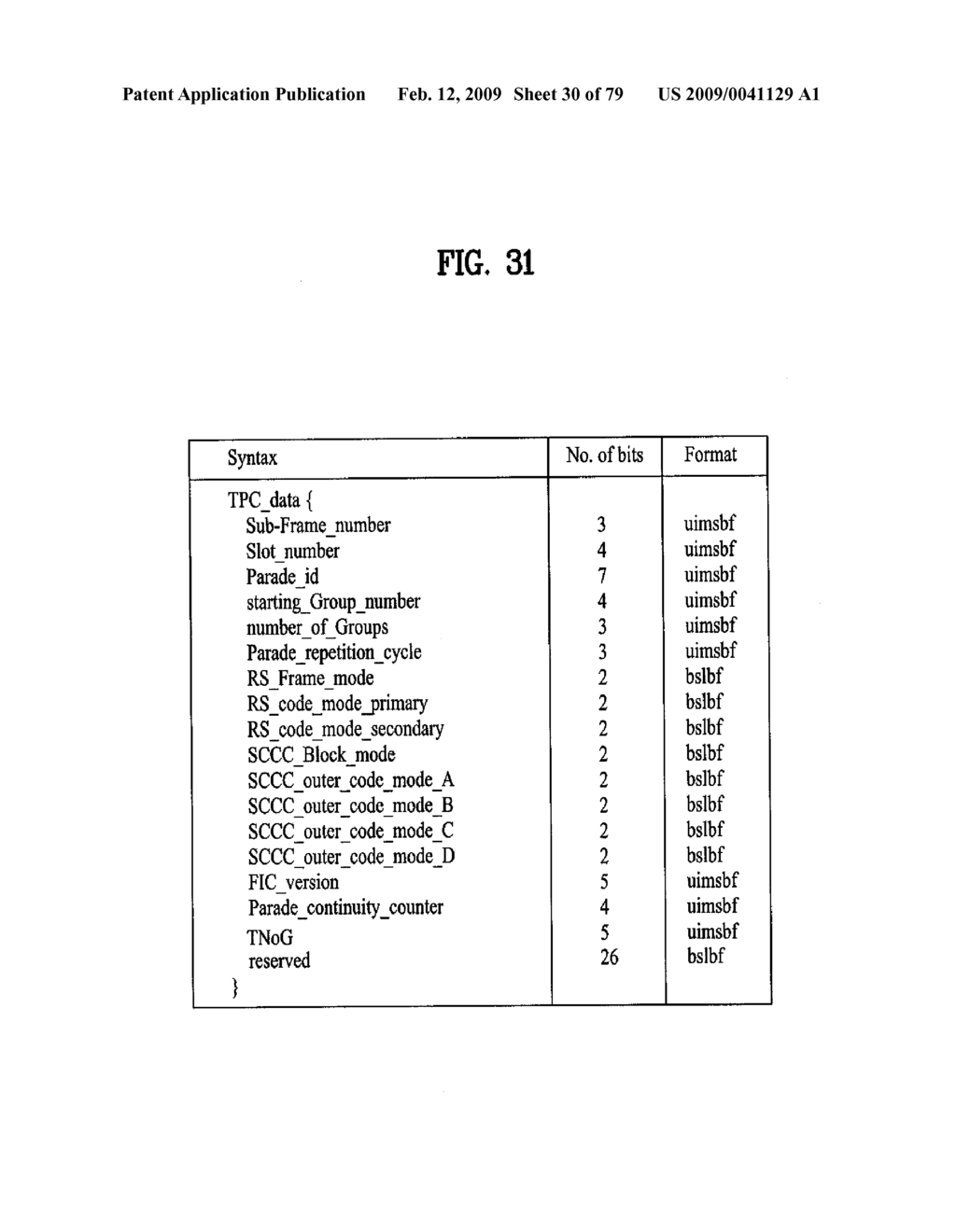 DIGITAL BROADCASTING SYSTEM AND DATA PROCESSING METHOD - diagram, schematic, and image 31