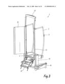 Apparatus for Positioning Standing Persons in Order to Take X-Ray Pictures diagram and image