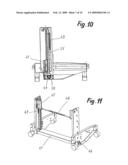 Apparatus for Positioning Standing Persons in Order to Take X-Ray Pictures diagram and image