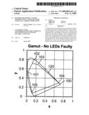 METHOD FOR MAPPING A COLOR SPECIFIED USING A SMALLER COLOR GAMUT TO A LARGER COLOR GAMUT diagram and image