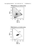 METHOD FOR MAPPING A COLOR SPECIFIED USING A SMALLER COLOR GAMUT TO A LARGER COLOR GAMUT diagram and image