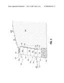 Retaining wall with rear pin system diagram and image